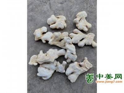 大量脱水干姜片姜块图1