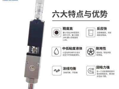 工厂价格CY3610精密中雾化喷雾阀圆形UV图3